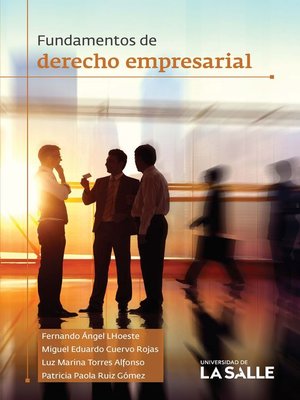 cover image of Fundamentos de derecho empresarial